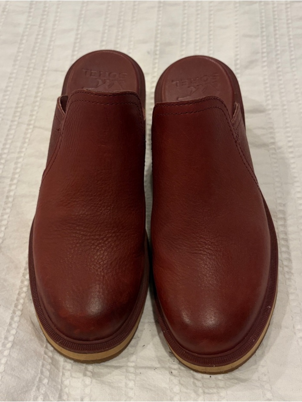 Sorel Men's Slip-On Clogs in Chestnut Brown